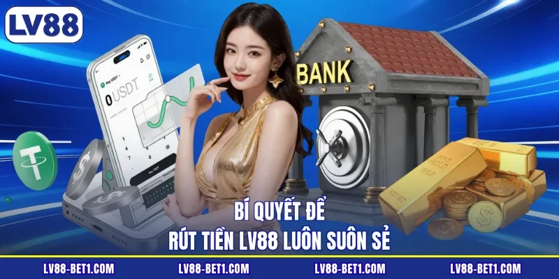 Bí quyết để rút tiền LV88 luôn suôn sẻ