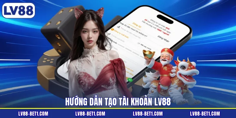 Hướng dẫn tạo tài khoản LV88